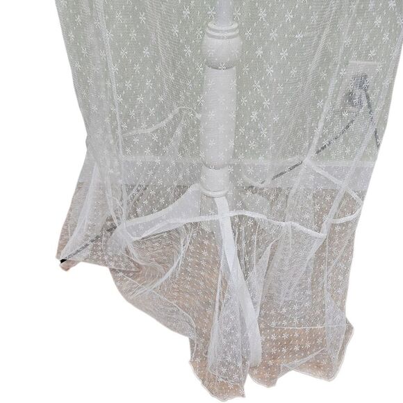 NWT Fashion Nova Charming Illusions Lace Maxi Dress – White XL - Picture 4 of 15